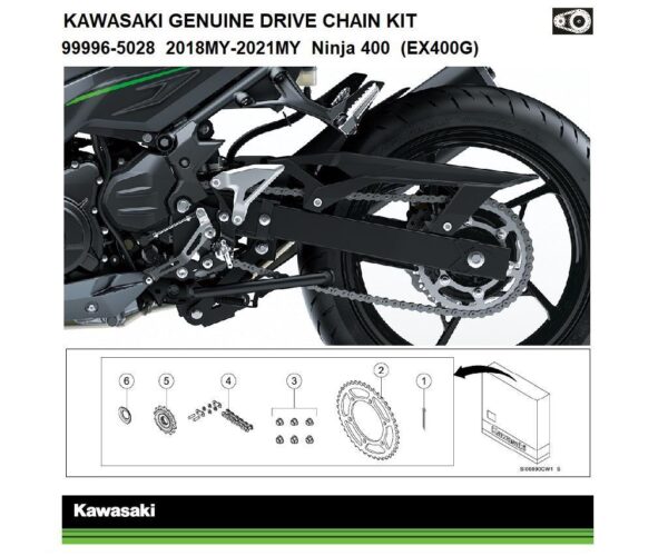 Genuine chain and sprocket kits - Image 4